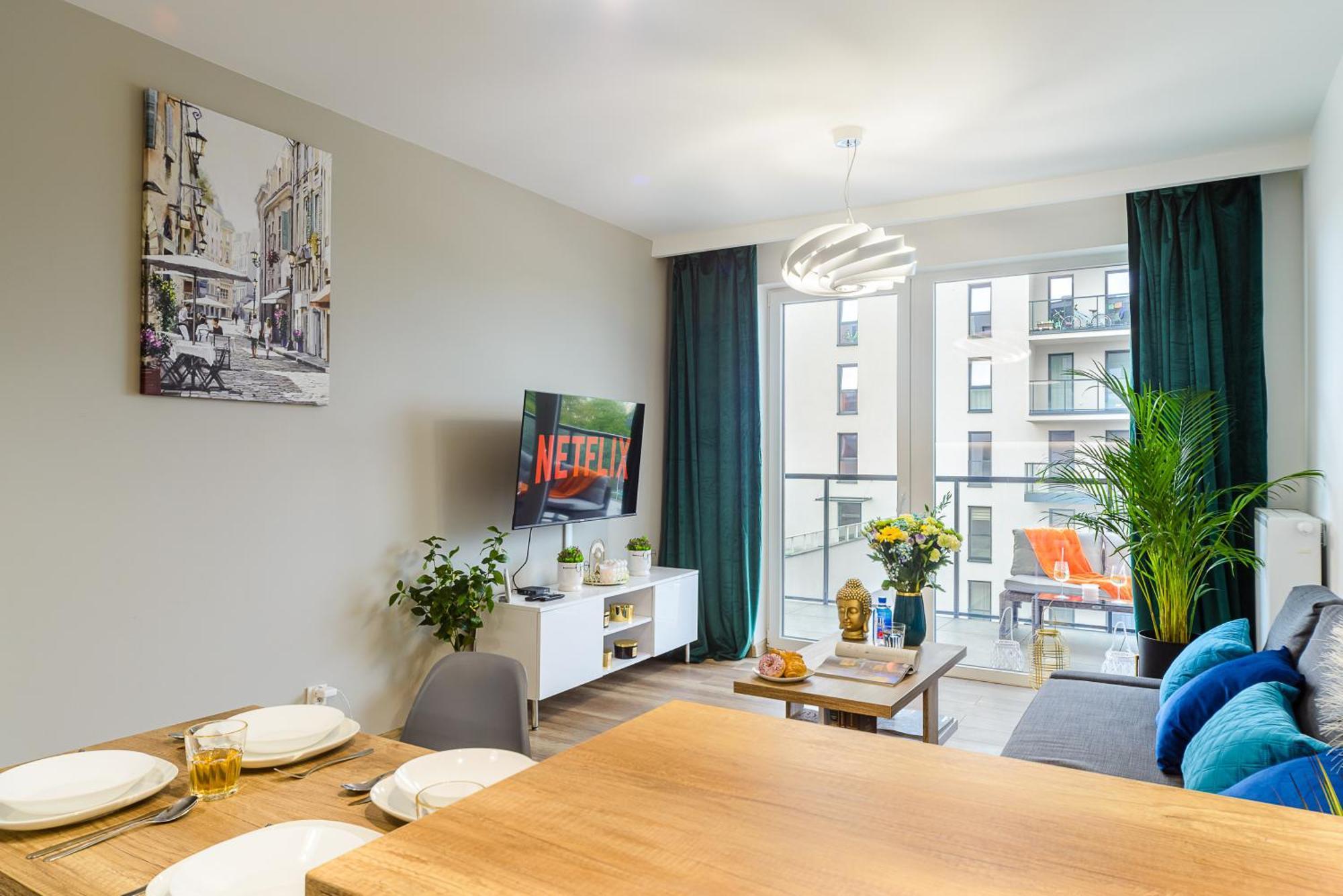 Lumina Stylish 3-Room Apart With Balcony Łódź Eksteriør bilde
