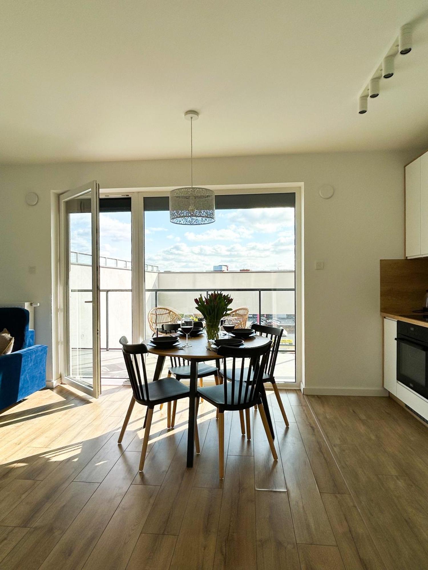 Lumina Stylish 3-Room Apart With Balcony Łódź Eksteriør bilde