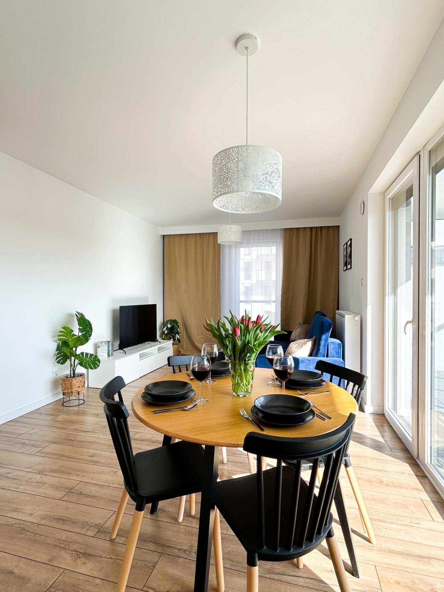Lumina Stylish 3-Room Apart With Balcony Łódź Eksteriør bilde